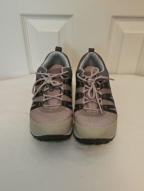 Dansko Women’s Lightweight Lace-Up Walking Sneakers - Lavender Gray